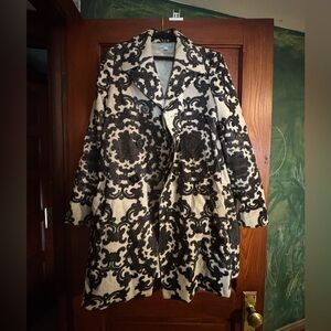 Anthropologie Monochrome Trench Coat